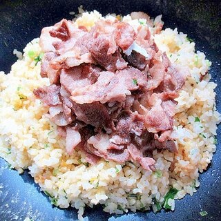 肉のせチャーハン